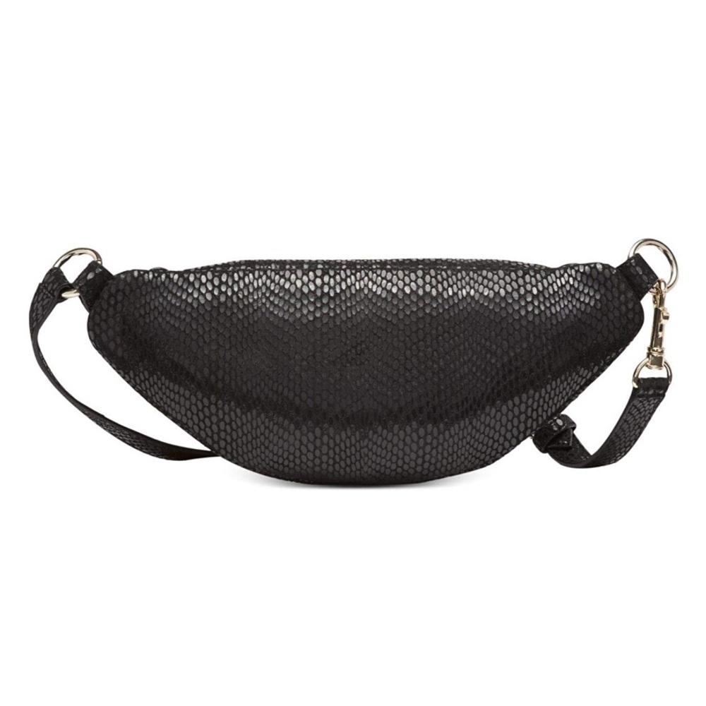 DKNY Sally Leather Belt Bag/Black Large NWT - Picture 2 of 5
